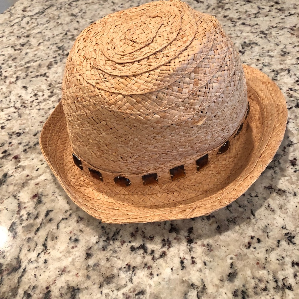 $ Sarasota by August Beach Straw Hat New With Tags